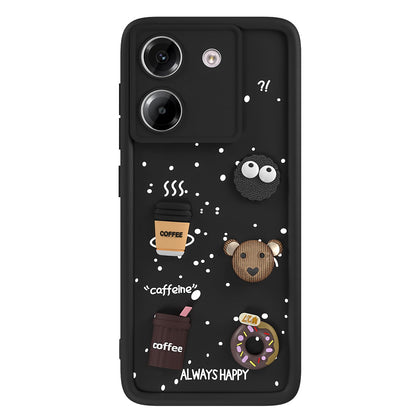 Pikkme Poco M7 Pro 5G/3D Silicone black phone cover – photo 7