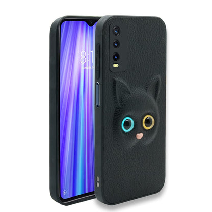 Black Cat mobile back cover for Vivo Y20/Y20i/Y12s – Pikkme