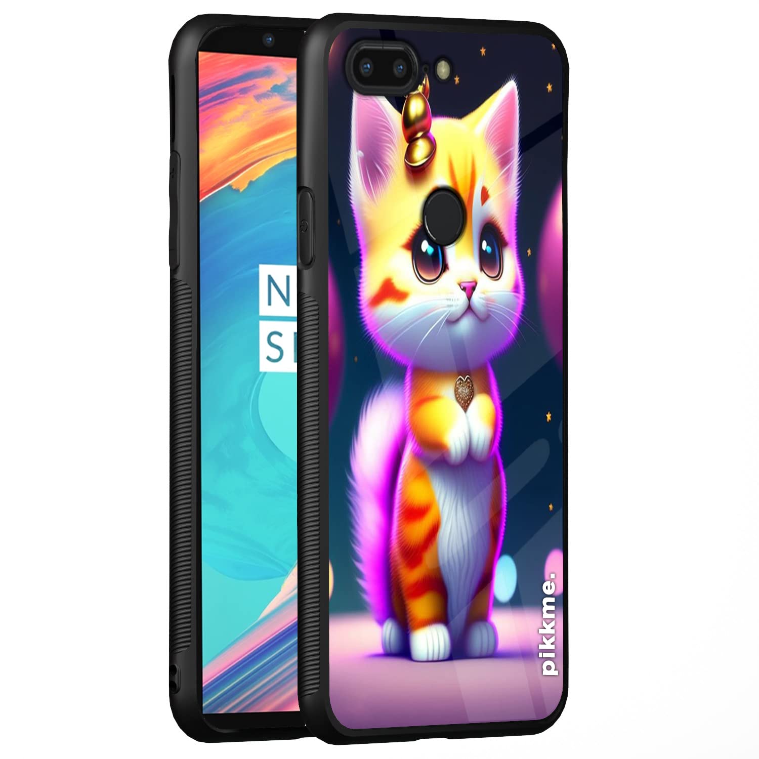 Pikkme Cat phone cover for OnePlus 5T