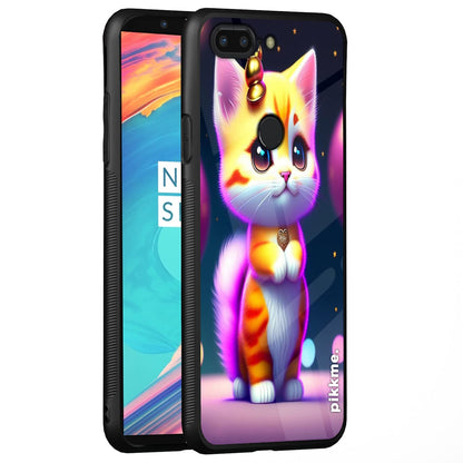 Pikkme Cat phone cover for OnePlus 5T
