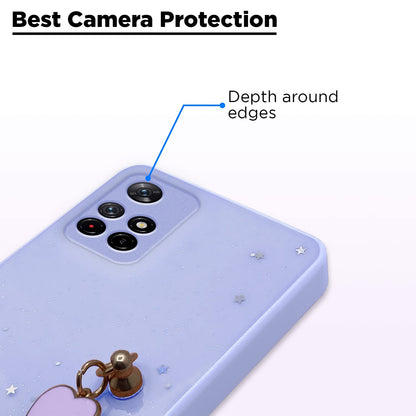 Pikkme Redmi Note 11T/Poco M4 Pro 5G purple mobile back cover – photo 2