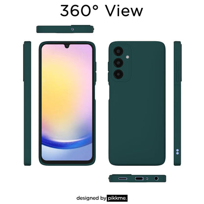 Samsung A25 5G Matte back cover in green by Pikkme – photo 3