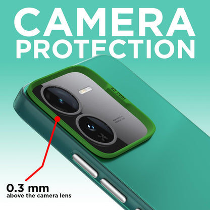 Pikkme iQOO Z9 5G So Cool Matte Finish Back Cover (Green)