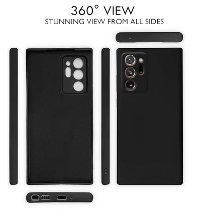 Pikkme Samsung Note 20 Ultra 5G Liquid Silicone black back cover – photo 2