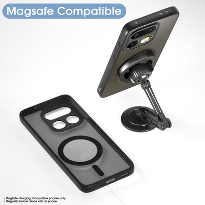 Pikkme Realme 16 Pro Plus 5G black smoke mag-safe mobile back cover – photo 7