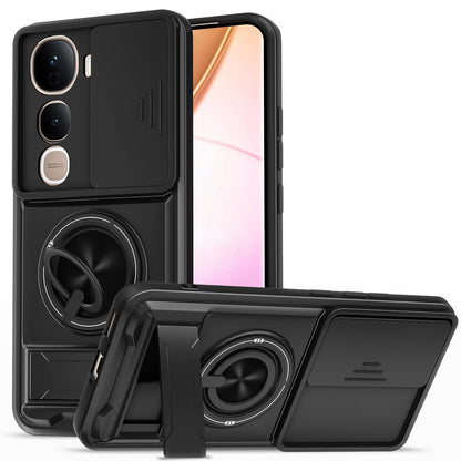Pikkme Vivo Y400 Pro 5G Tough Armor black back cover