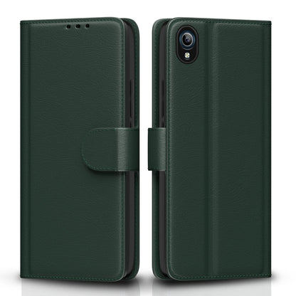 Green Wallet wallet flip cover for Vivo Y91i – Pikkme