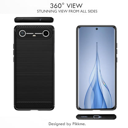 Pikkme Tecno Pova Hybrid black phone cover – photo 3