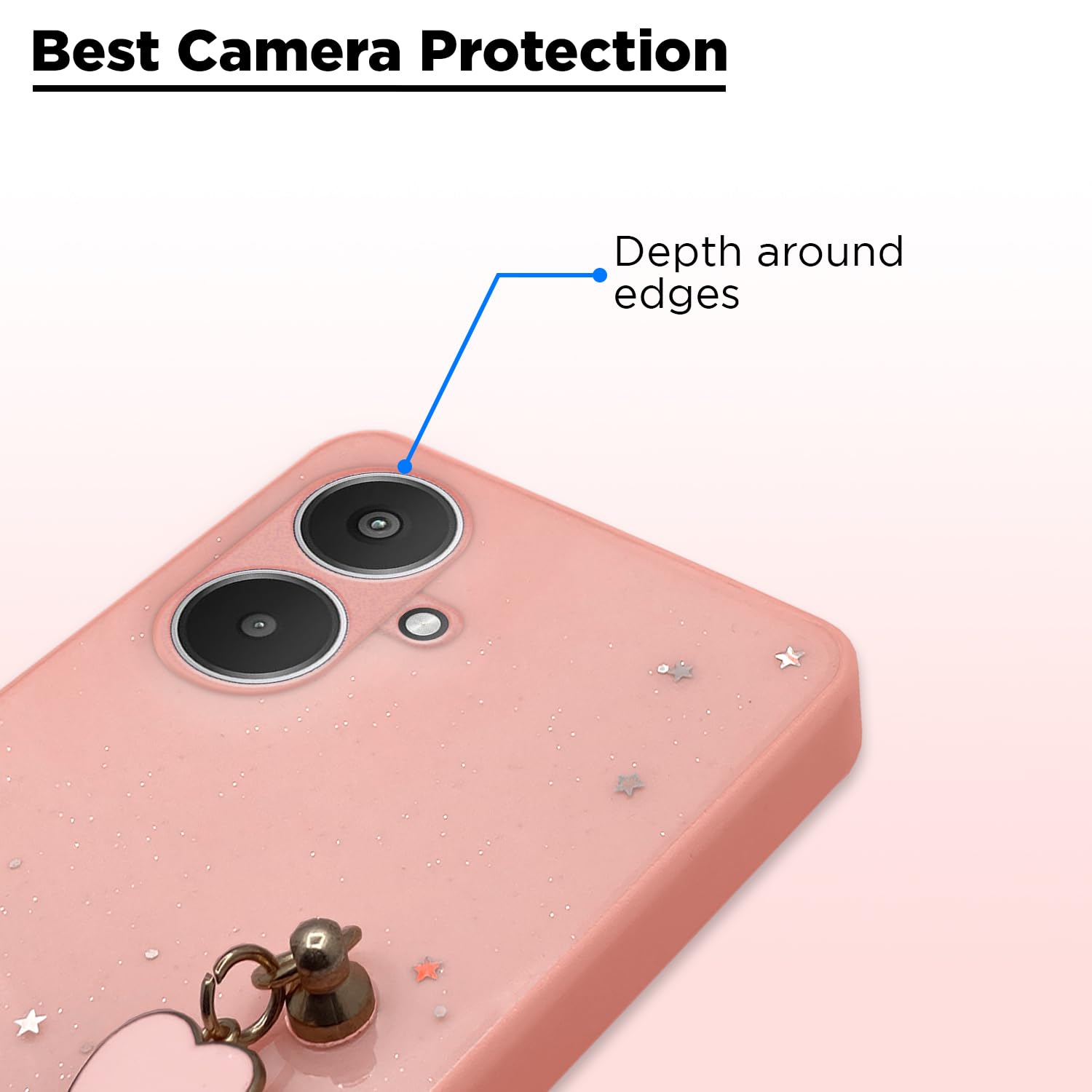 Pink mobile cover for Redmi 13C 5G – Pikkme – photo 2