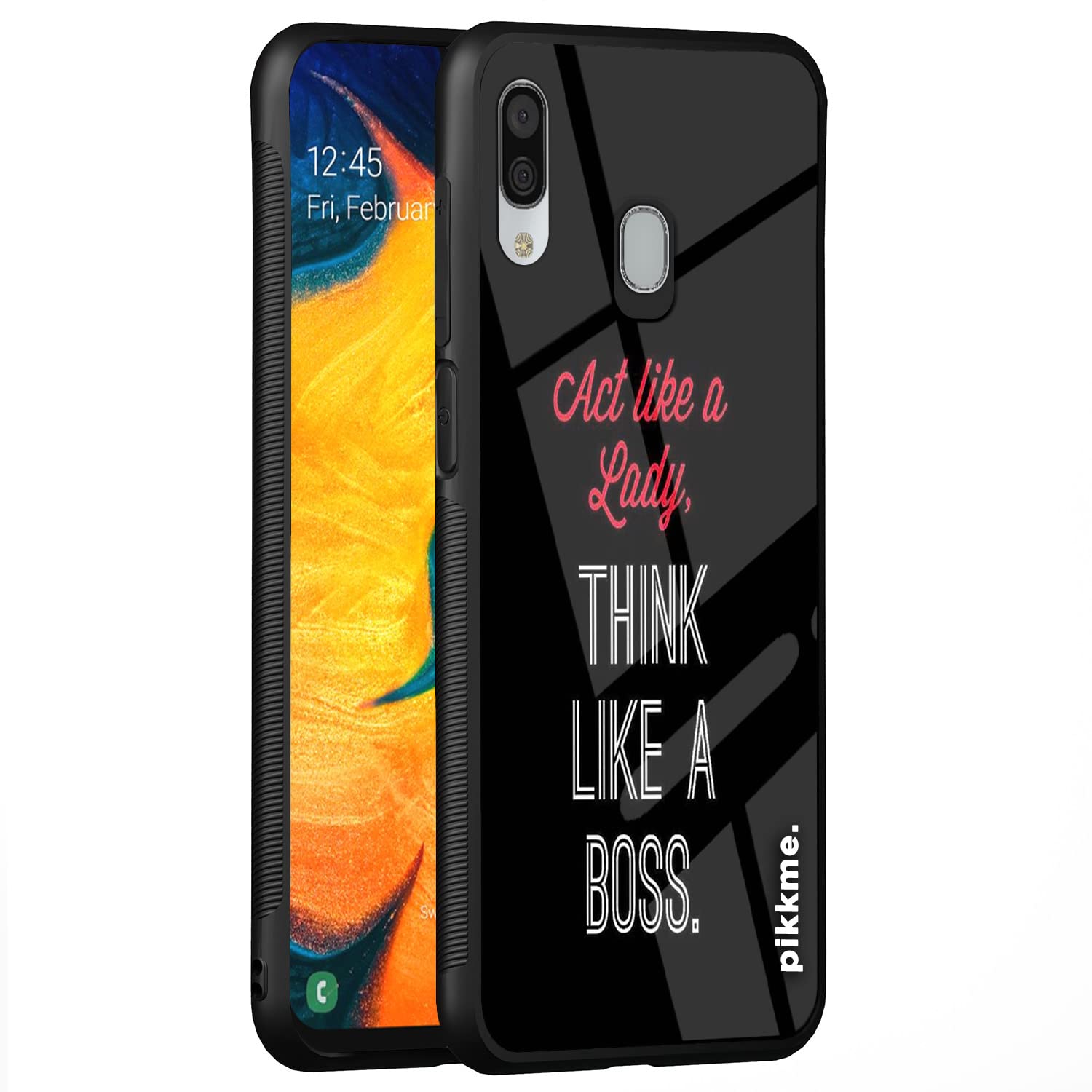 Pikkme Hybrid back cover for Samsung A20/A30/M10s