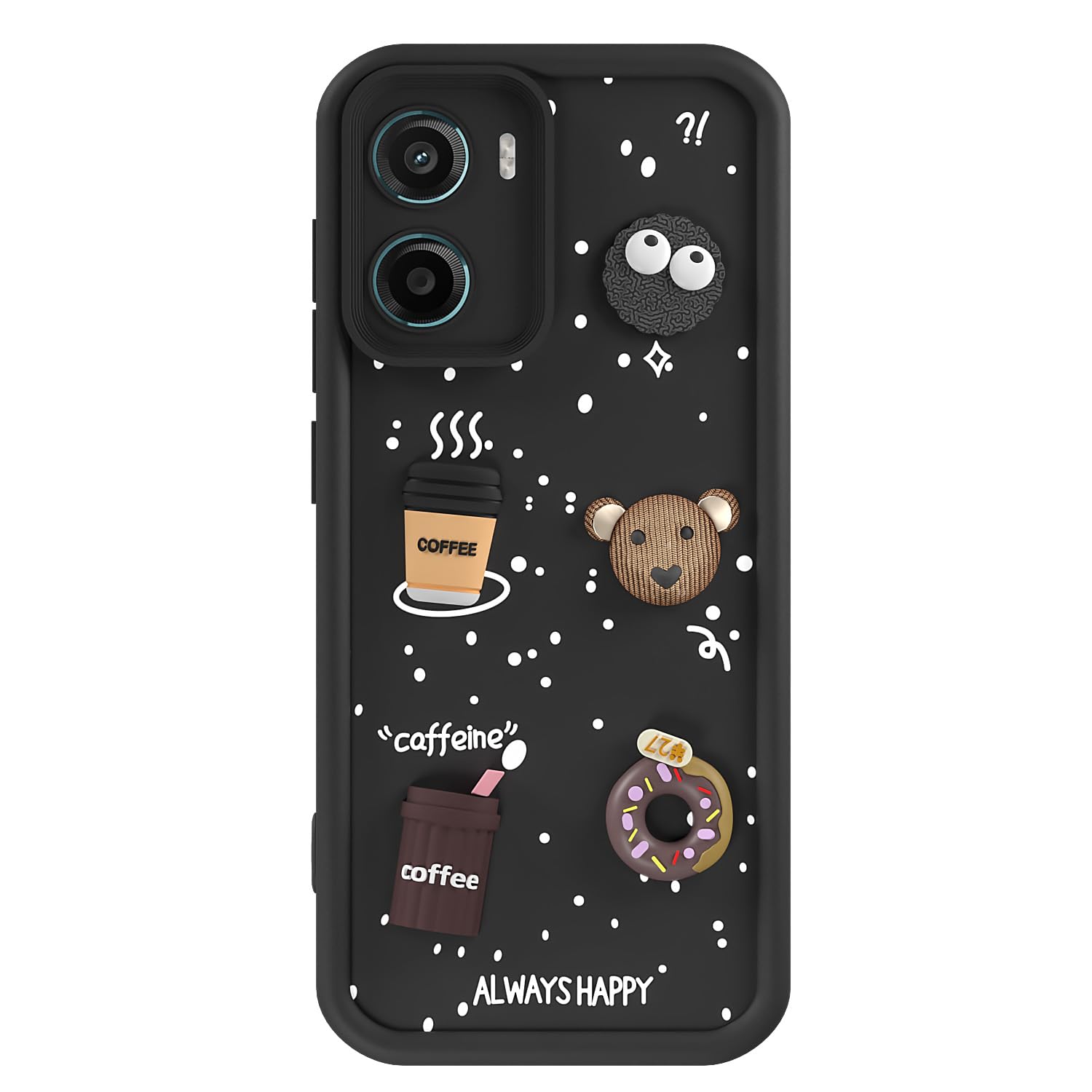 Pikkme black Silicone back cover for Moto G05/3D – photo 7