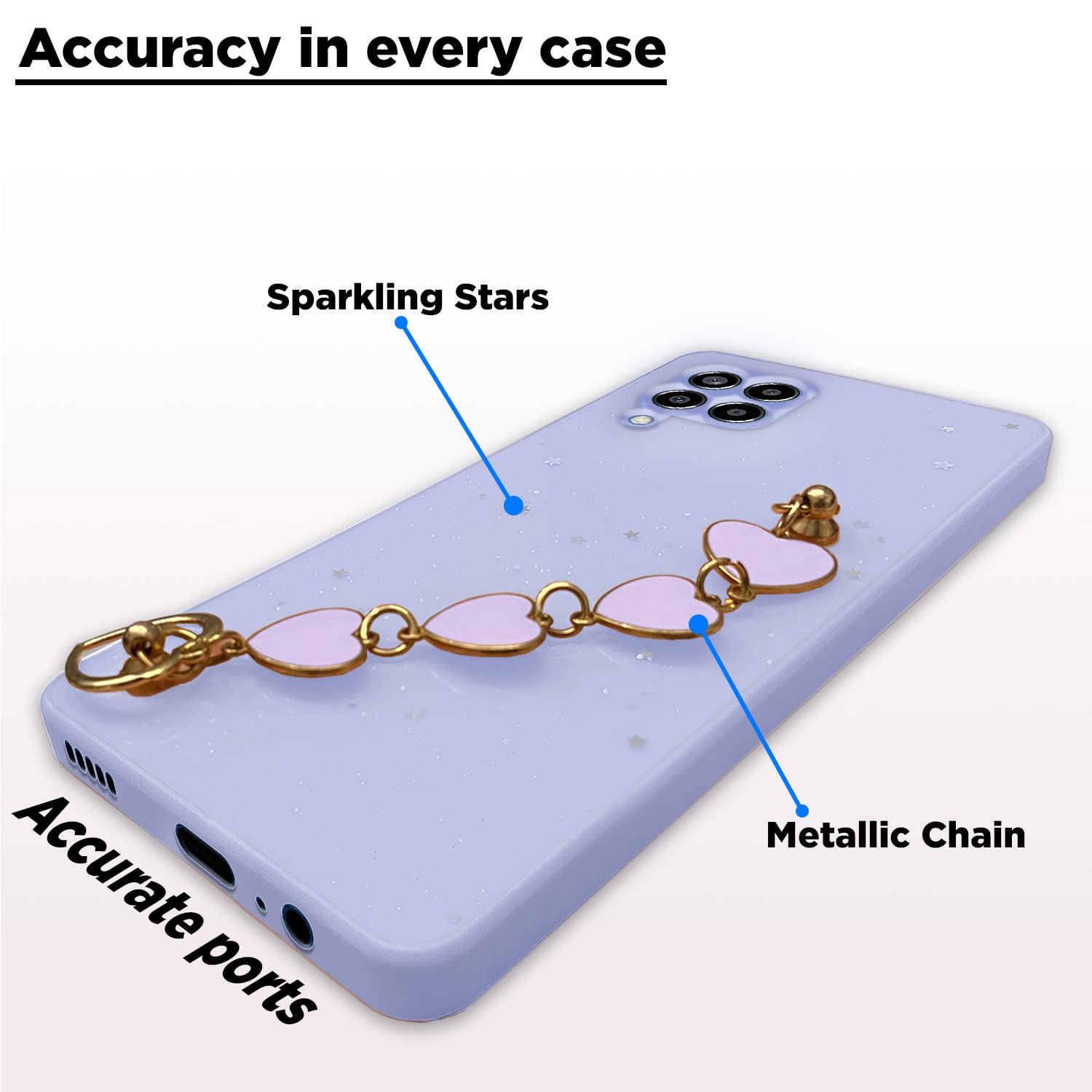 Purple Chain mobile back cover for Samsung M33 5G – Pikkme – photo 4