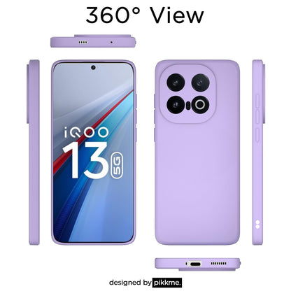 iQOO 13 5G mobile back cover in purple by Pikkme – photo 4