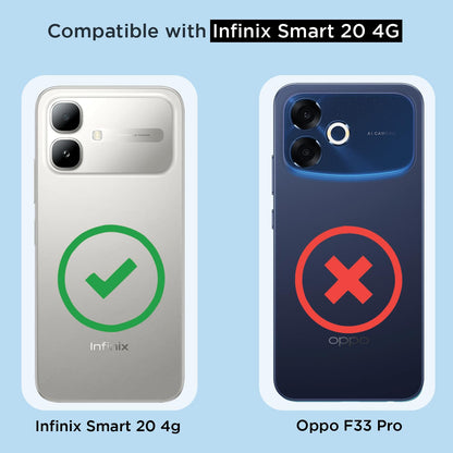 Pikkme Infinix Smart 20 4G transparent mag-safe mobile cover – photo 4