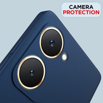 Blue Matte mobile back cover for Vivo Y03 – Pikkme – photo 5