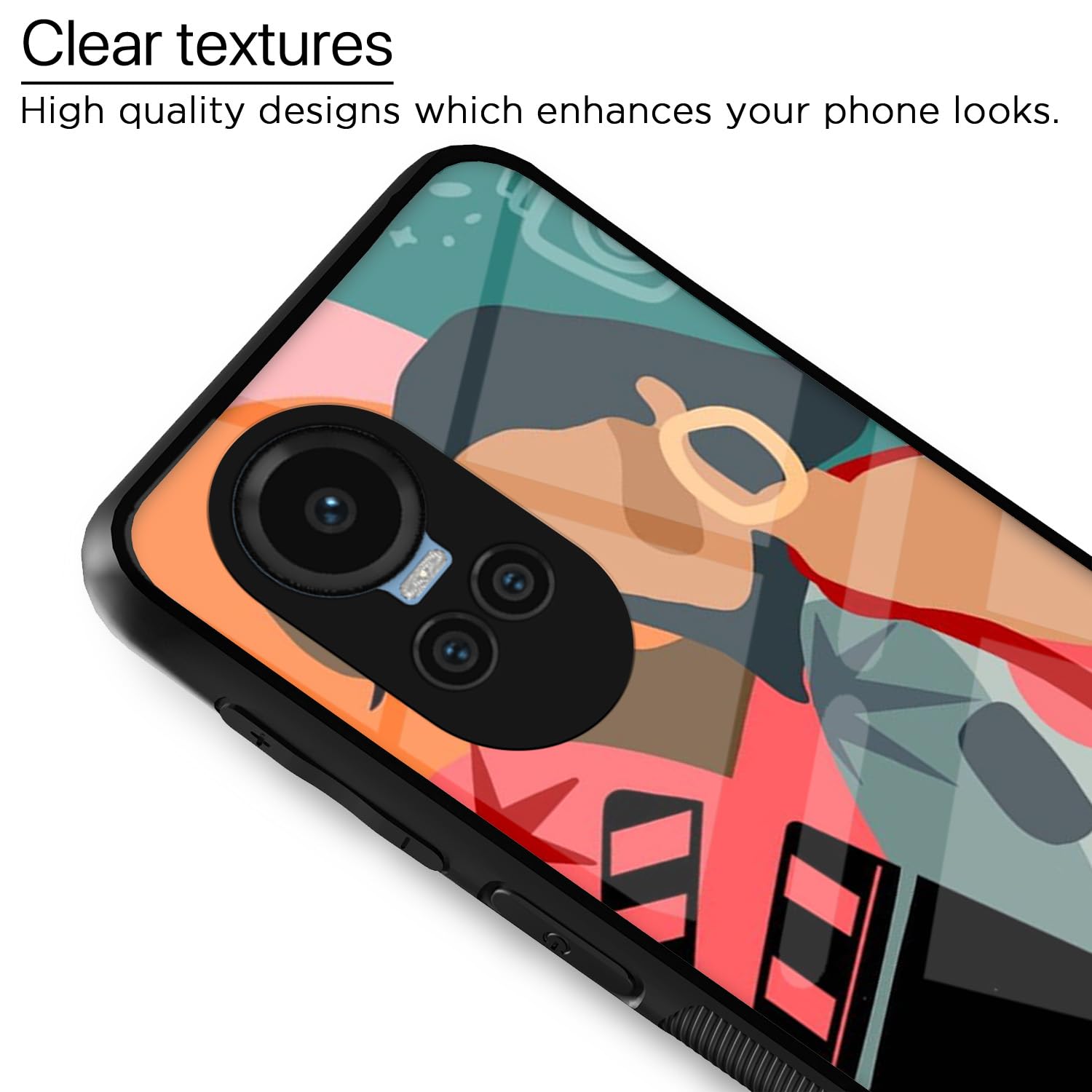 Pikkme Oppo Reno 10 Pro 5G Flower mobile cover – photo 4