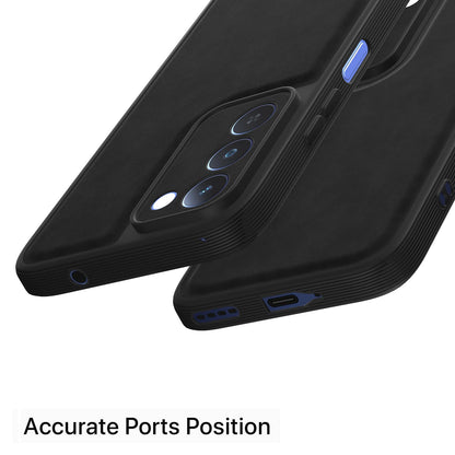 Realme P4 Lite 5G Leather phone cover in black by Pikkme – photo 4
