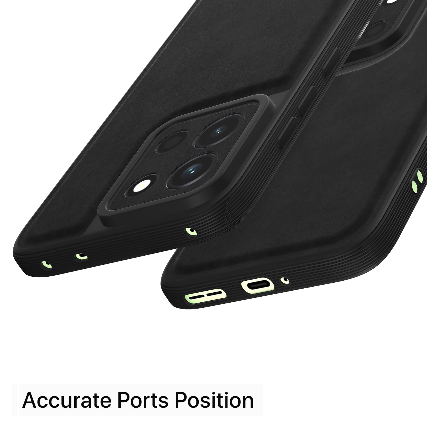 Pikkme black Leather mobile cover for OnePlus Nord 6 5G – photo 4