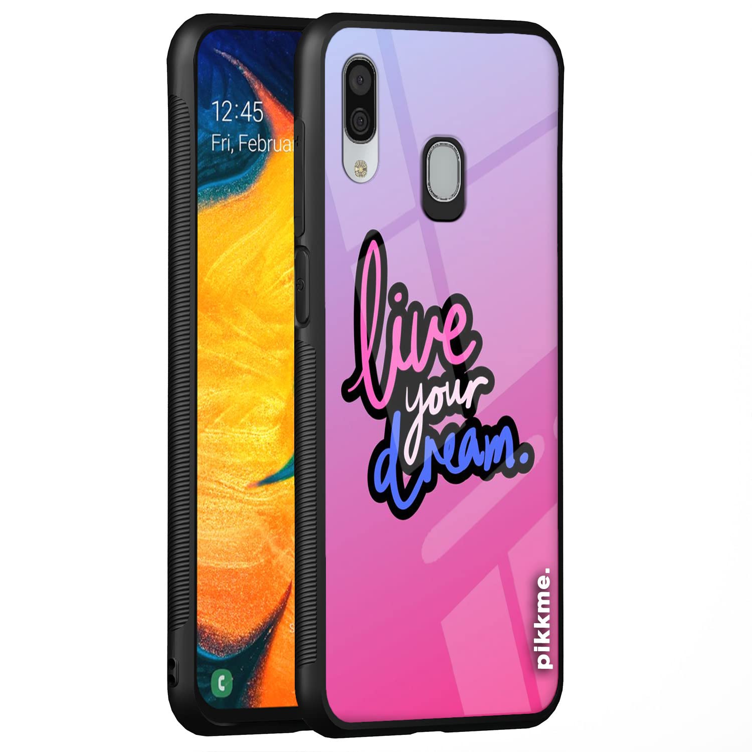 Pikkme Samsung A20/A30/M10s Hybrid mobile back cover