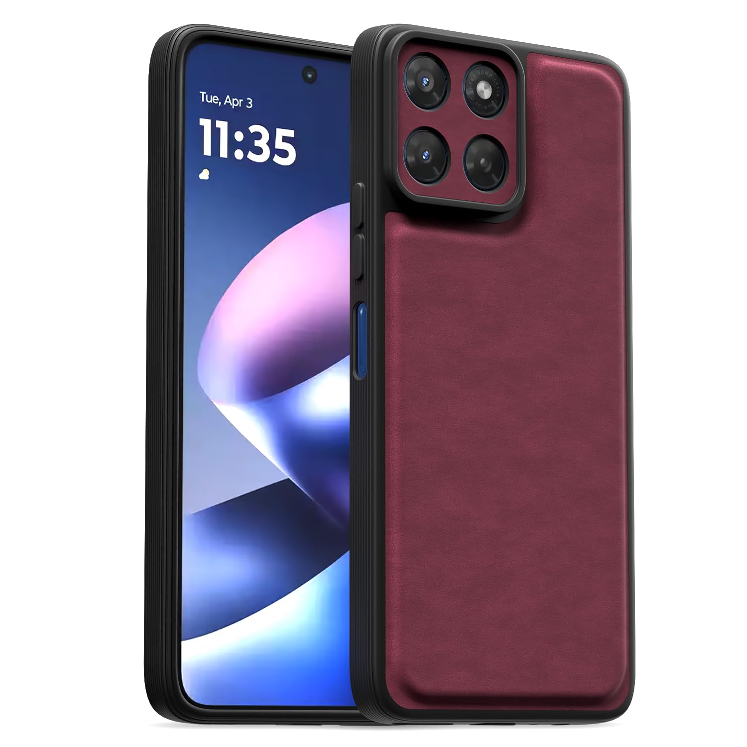 Moto G37 5G mobile cover in purple by Pikkme