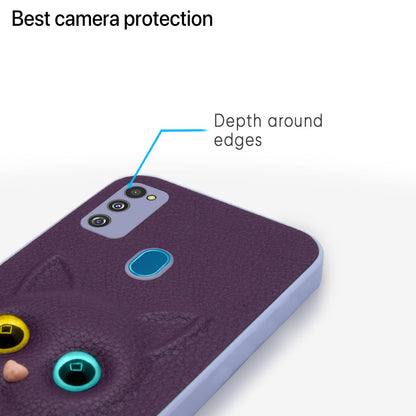 Pikkme purple Cat phone cover for Samsung M21/M30s/M21 2021 – photo 5