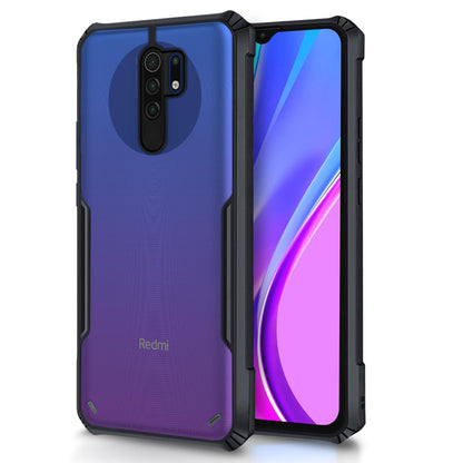Black Hybrid phone cover for Redmi 9 Prime/Poco M2 – Pikkme