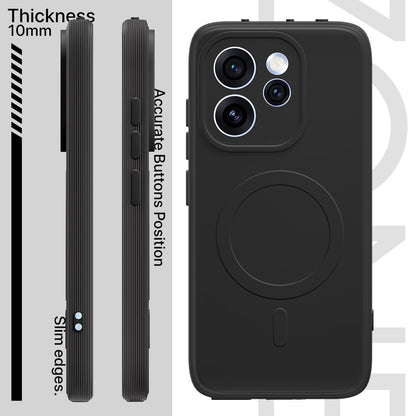 Black MagSafe mobile back cover for Oppo Reno 15 Pro 5G – Pikkme – photo 3