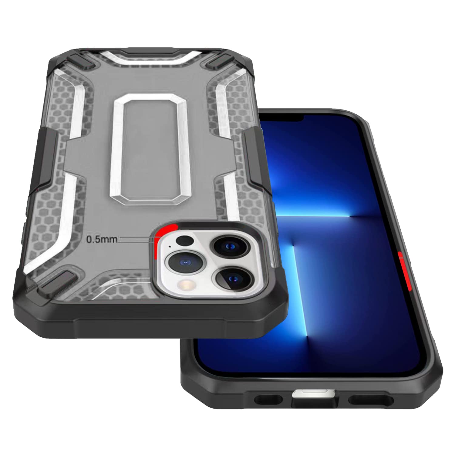 Pikkme Carbon mobile back cover for iPhone 13 Pro – photo 6