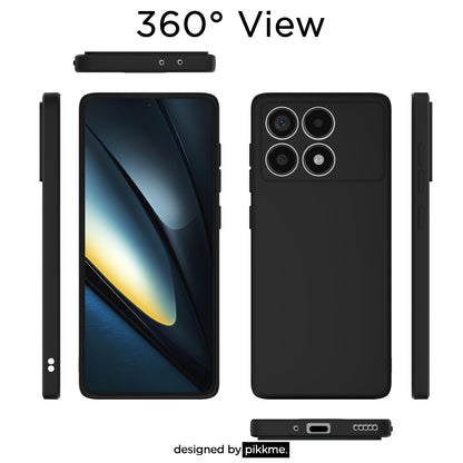 Black phone cover for Poco F6 Pro 5G – Pikkme – photo 3