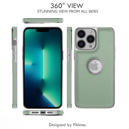 Chrome green back cover for iPhone 13 Pro Max – Pikkme – photo 2