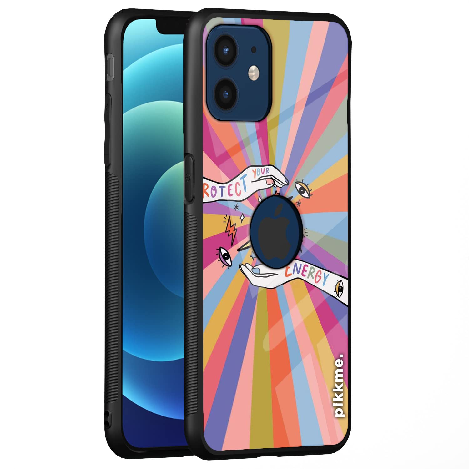 Pikkme iPhone 12 Mini Hybrid mobile back cover