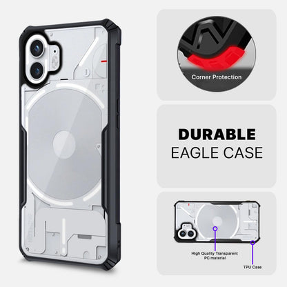 Black Hybrid mobile back cover for Nothing Phone 2 – Pikkme – photo 5