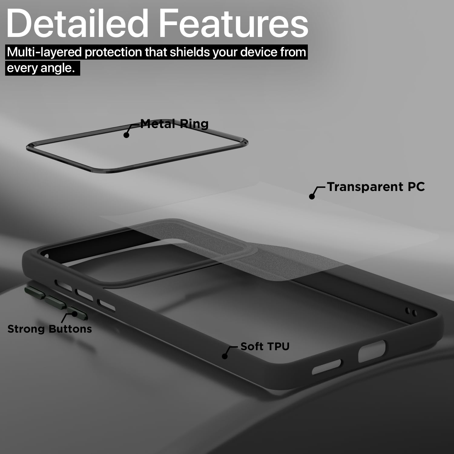 Vivo X80 Pro phone cover in black by Pikkme – photo 2