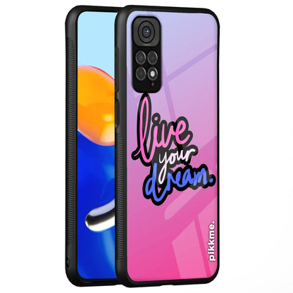 Redmi Note 11/Note 11s Hybrid mobile cover by Pikkme