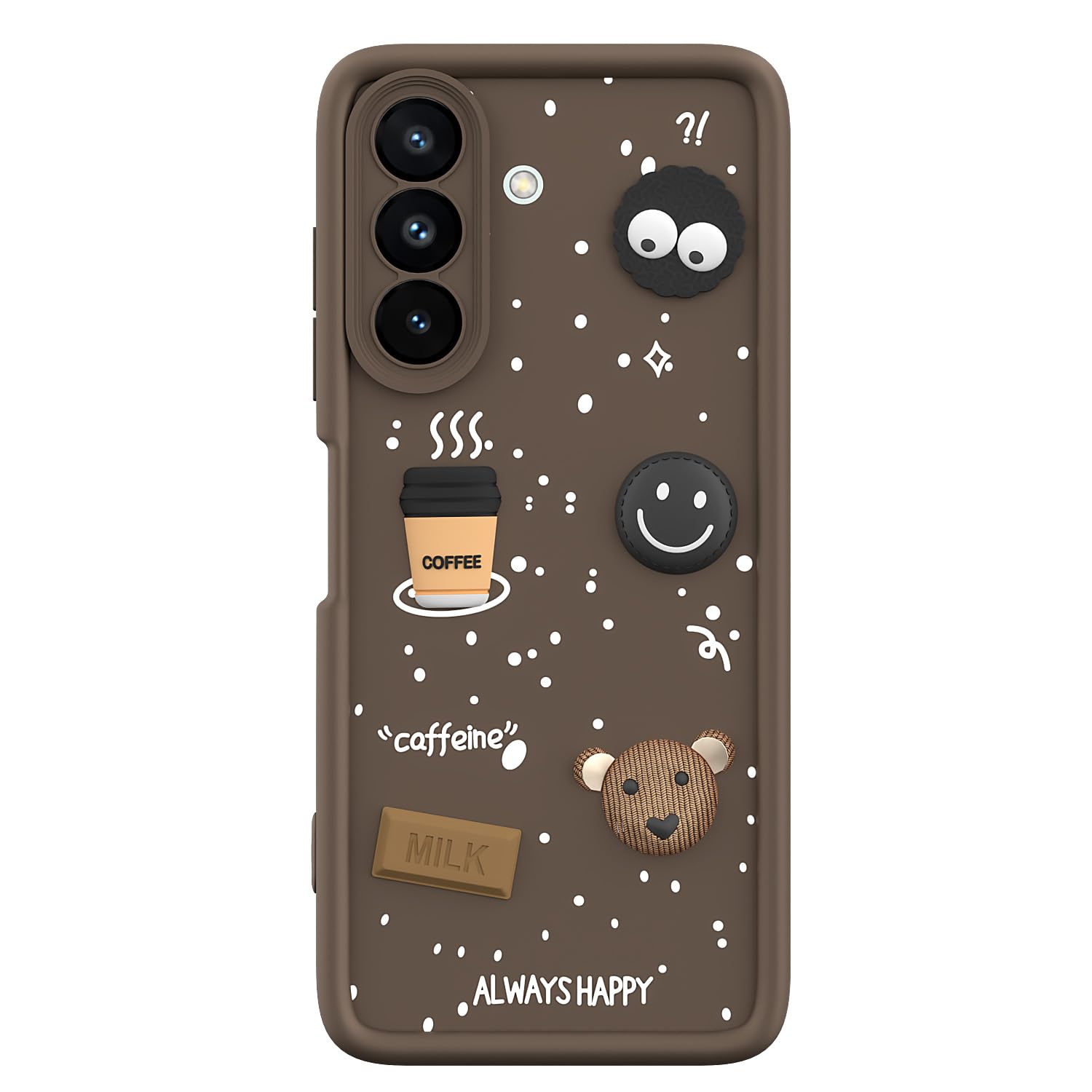 Samsung A27/M47 5G Bear Coffee mobile back cover in brown by Pikkme – photo 7