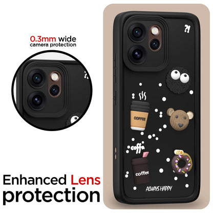 Pikkme Oppo Reno 15 Pro Mini 5G/3D black mobile back cover – photo 5
