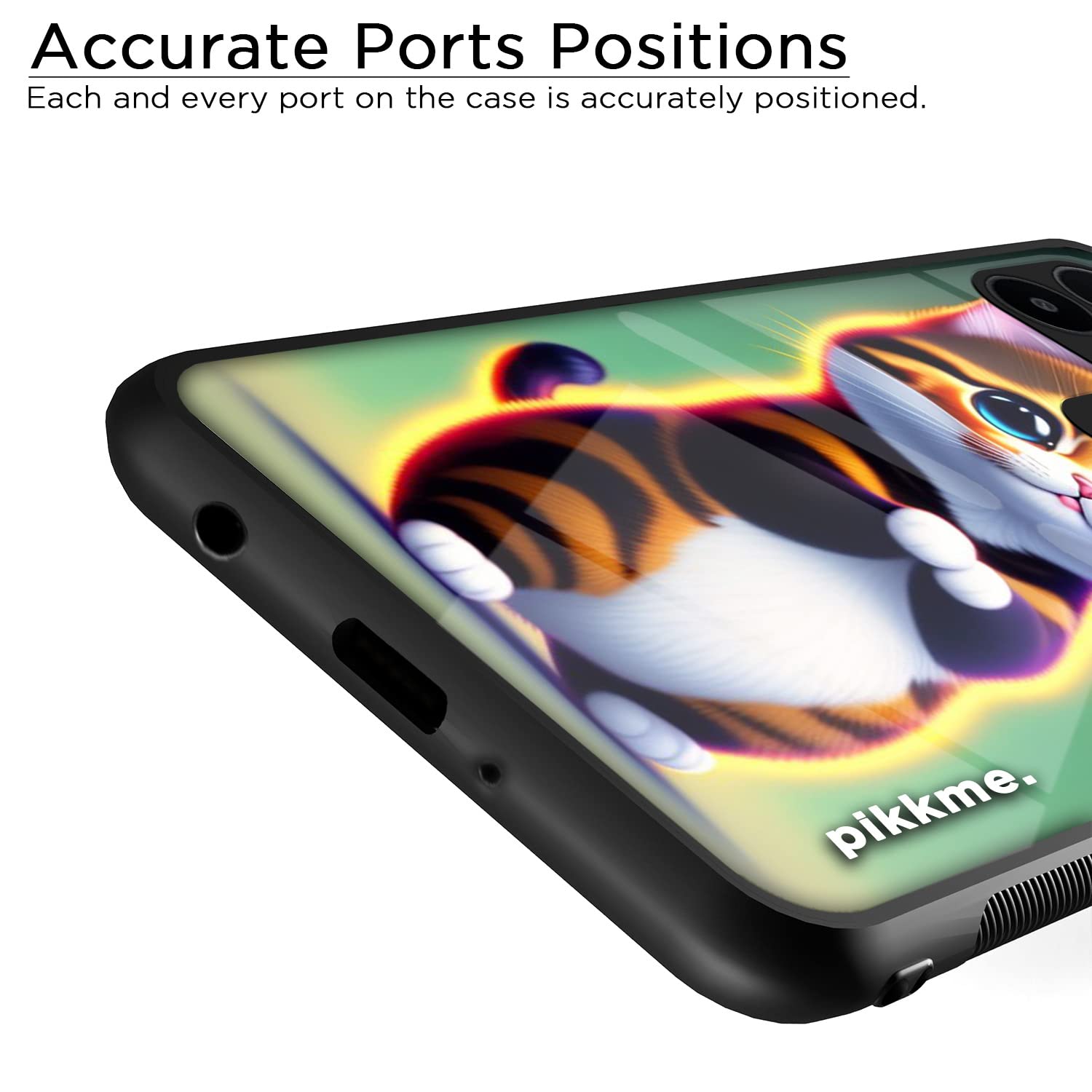 Pikkme Cat mobile cover for Redmi A1 Plus/A2 Plus/Poco C50 – photo 6