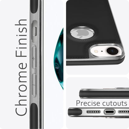 Chrome black Leatherback phone cover for iPhone 7/8 – Pikkme – photo 5