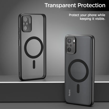 Pikkme Redmi Note 10/Note 10s MagSafe black mag-safe back cover – photo 3