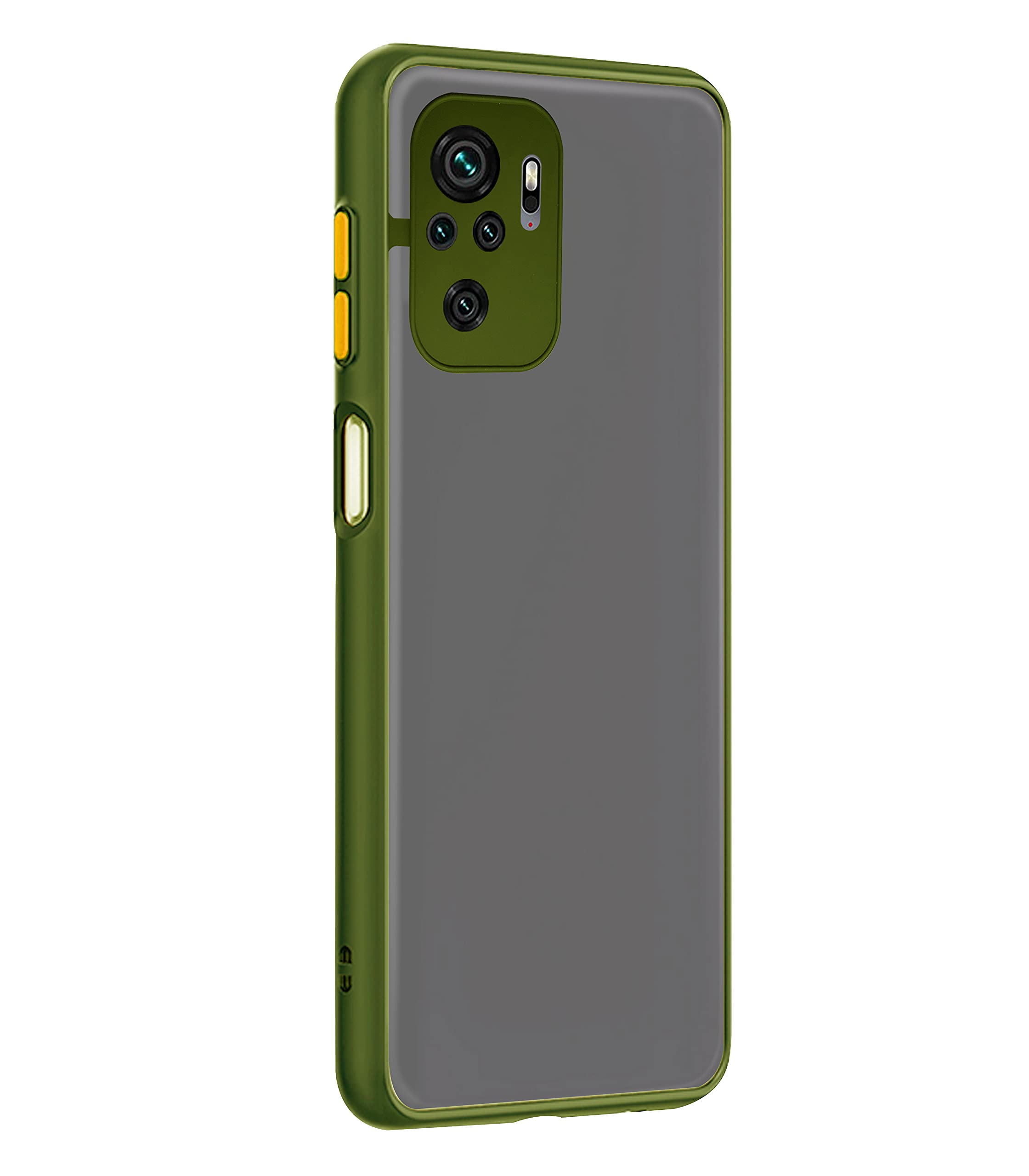 Green Matte mobile back cover for Redmi Note 10/Note 10s – Pikkme – photo 6