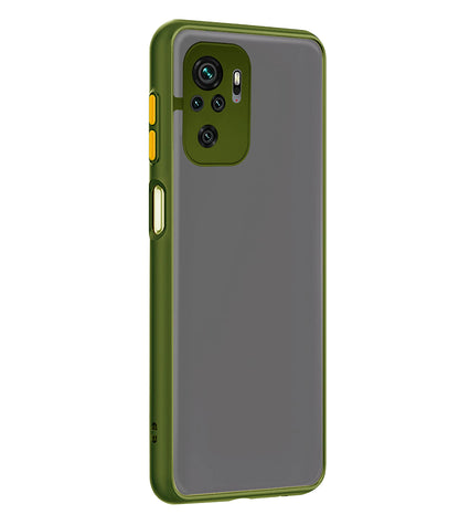 Green Matte mobile back cover for Redmi Note 10/Note 10s – Pikkme – photo 6