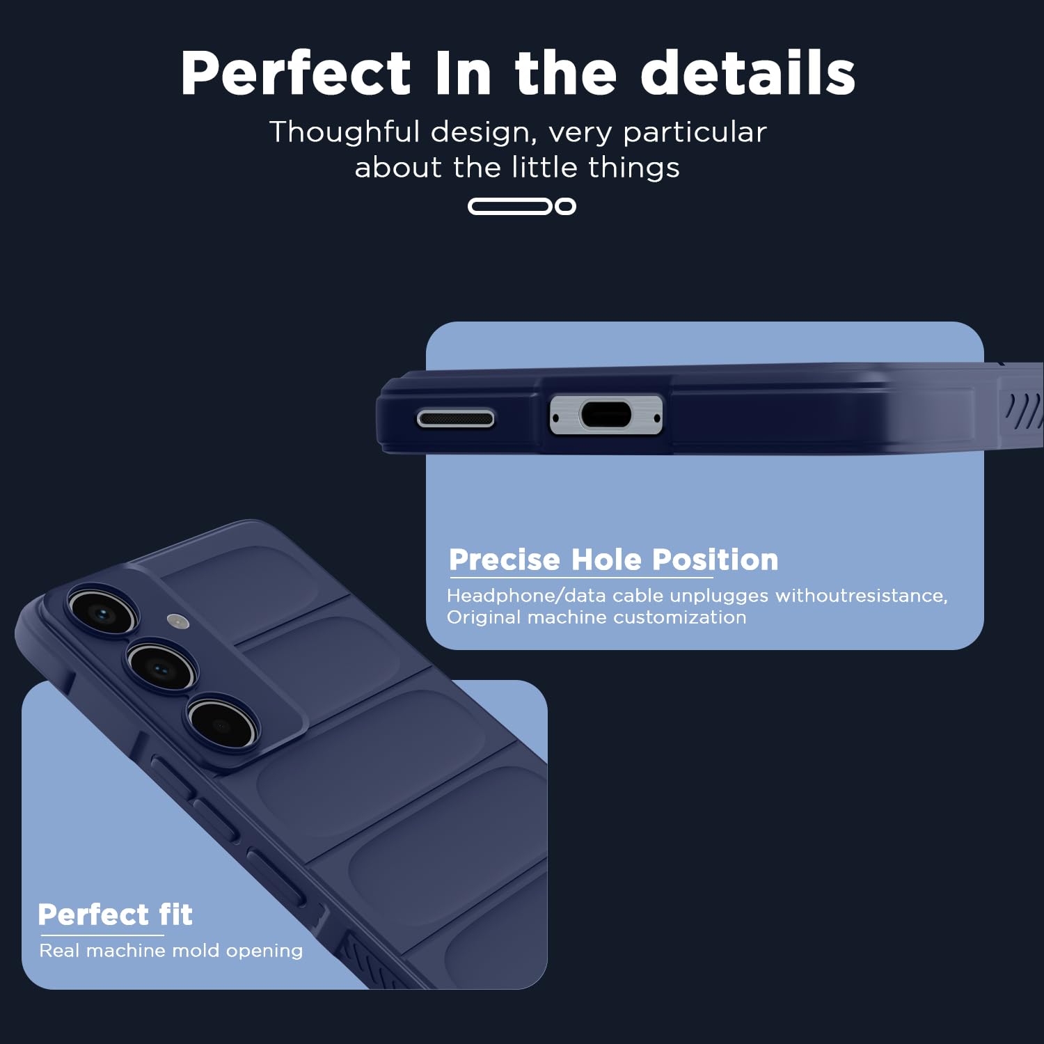 Pikkme blue back cover for Samsung A55 5G – photo 2