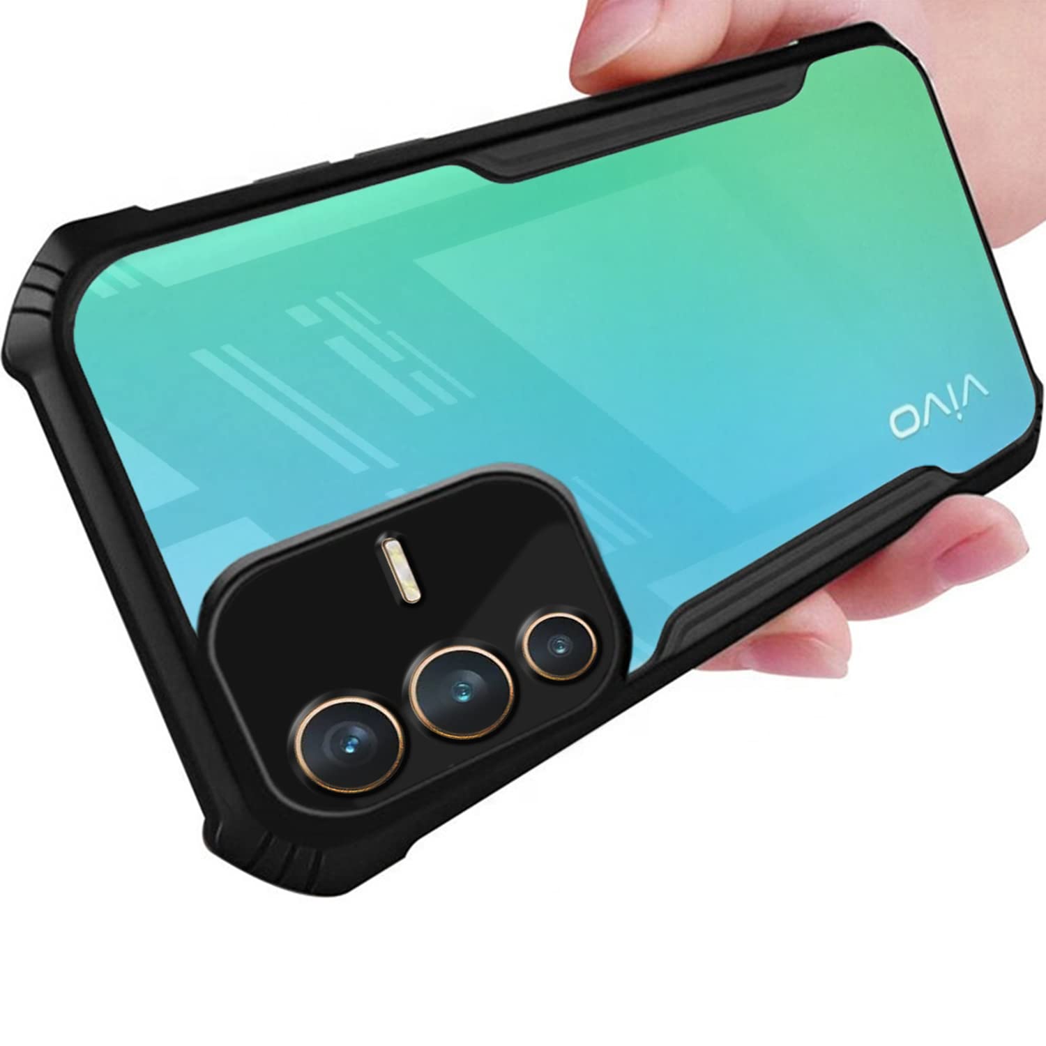 Black back cover for Vivo V23 5G – Pikkme – photo 4
