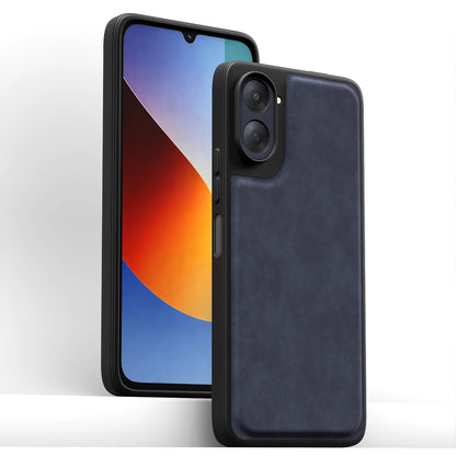 Blue Leather mobile back cover for Redmi A7 5G – Pikkme – photo 2