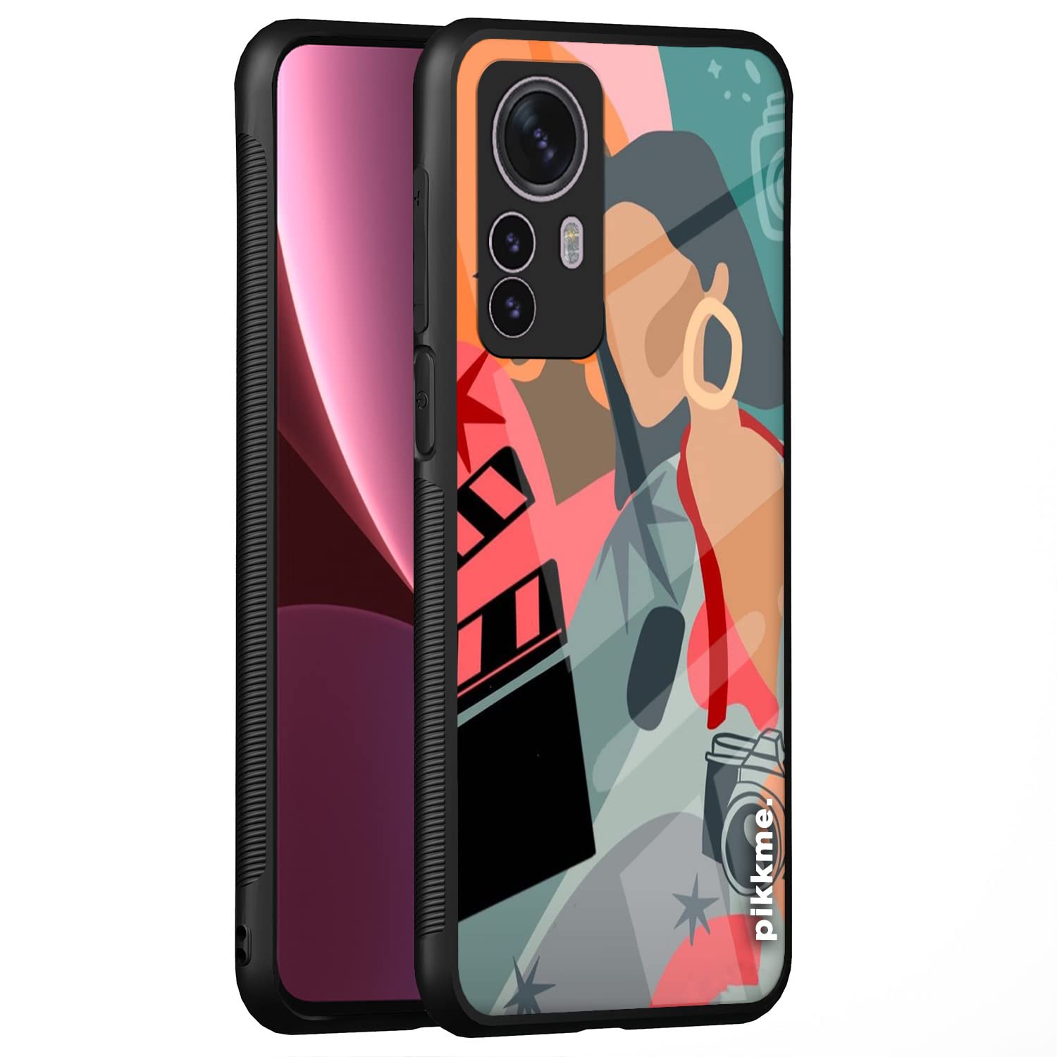 Pikkme Mi 12 Pro 5G Hybrid mobile back cover