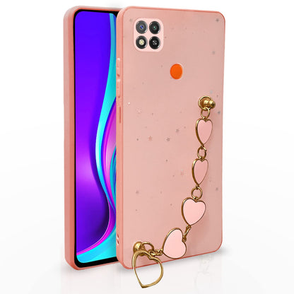 Redmi 10A/9, Poco C31 back cover in pink by Pikkme