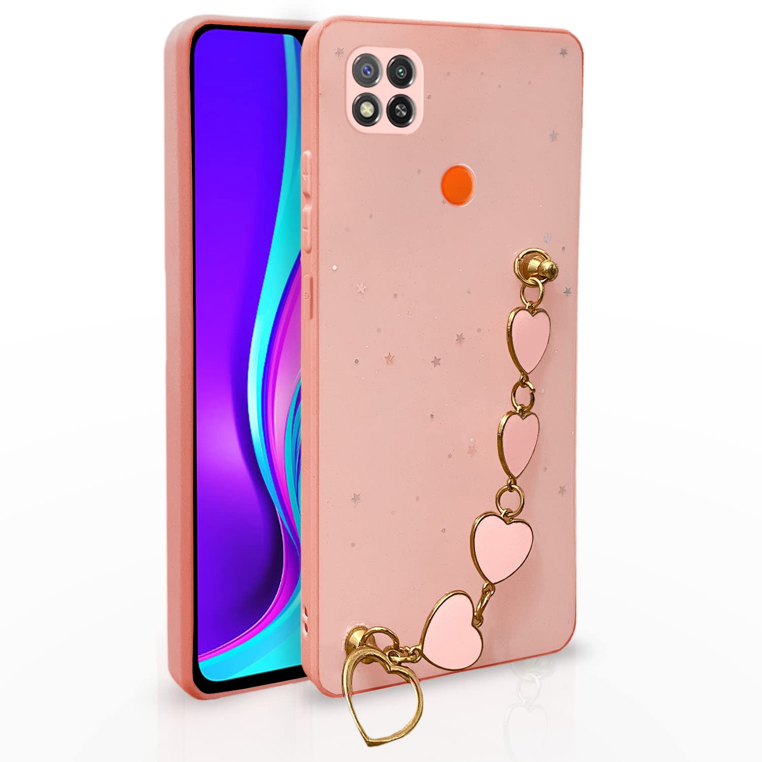 Pikkme pink mobile cover for Redmi 10A/9, Poco C31