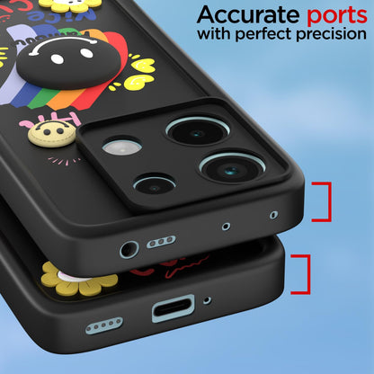 Pikkme black phone cover for Redmi Note 13 Pro/Poco X6 5G – photo 4