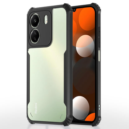 Black mobile cover for Redmi 13C 4G/Poco C65 – Pikkme