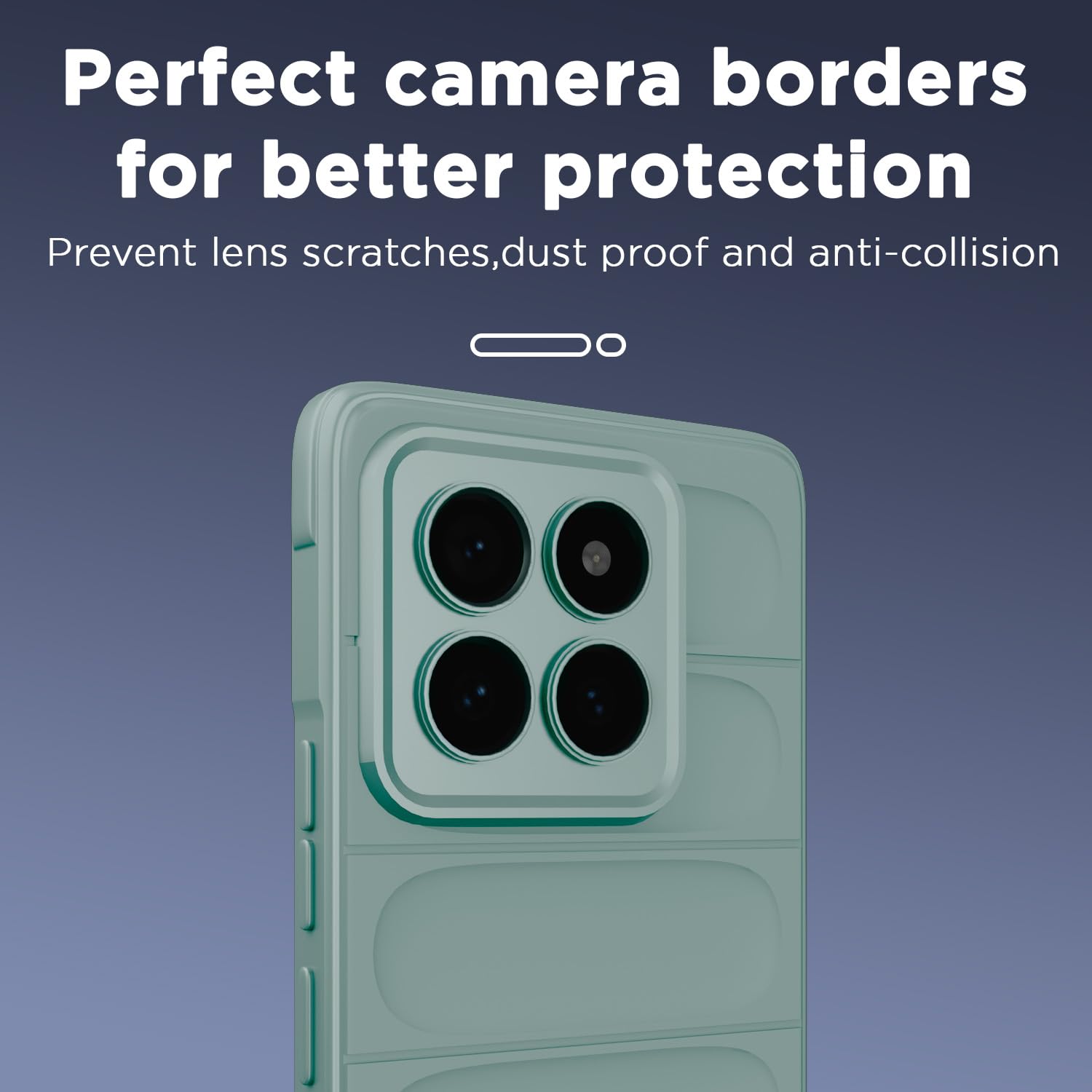 Pikkme Xiaomi 14 Pro 5G ZigZag Back Cover (Green)